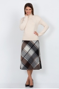 Тёплая шерстяная юбка Emka Fashion 412-agnessa