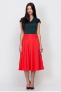 Юбка красного цвета Emka Fashion 527-ariba