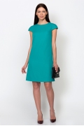 Платье изумрудного цвета Emka Fashion PL-441/renessa