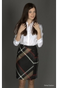 Модная юбка до колена | 148-madlen