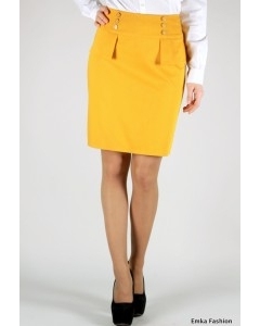 Желтая юбка Emka Fashion | 340-bolonya