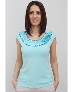 Летняя блузка мятного цвета Sunwear N42-2-89