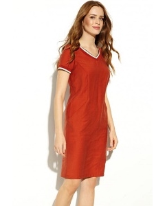Летнее красное платье Zaps Chica