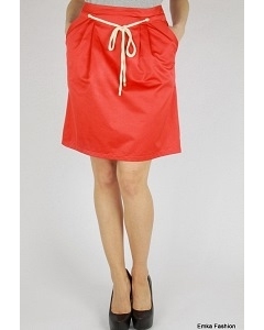 Красная юбка Emka Fashion 449-vitalina