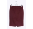 Женская прямая юбка цвета бордо Emka S671/refi