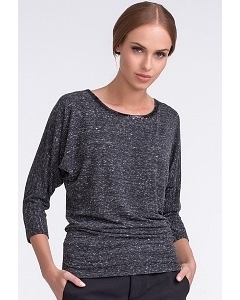 Блузка цвета тёмно-серый меланж Sunwear U33