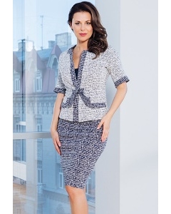 Женский костюм блузка + жакет TopDesign Premium PA7 02
