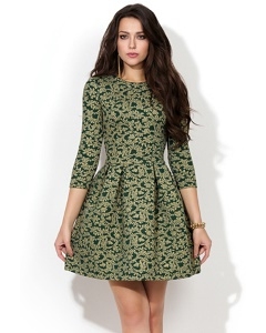 Шикарное платье из плотного трикотажа Donna Saggia DSP-222-44t