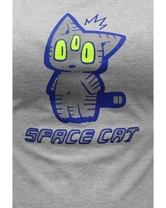 Женская футболка-хамелеон Space Cat