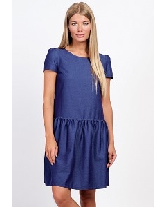 Платье синего цвета Emka Fashion PL-454/orly