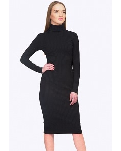 Чёрное платье-лапша Emka PL790/maxwell