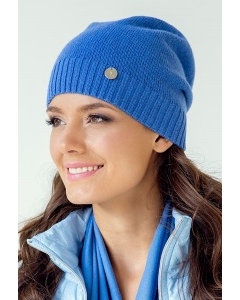 Молодёжная шапка голубого цвета Landre Берта