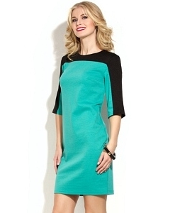 Двухцветное коктейльное платье Donna Saggia DSP-176-50t