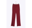 Широкие брюки бордового цвета Emka D140/emeli