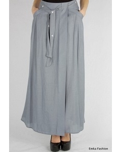 Длинная юбка серого Emka Fashion 450-djozefa
