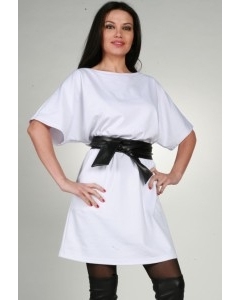 белое дизайнерское платье Chertina&Durre | 0020