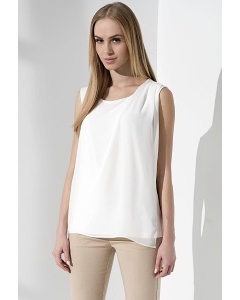 Летняя блузка молочного цвета Sunwear I37-2