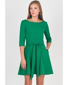 Летнее платье зелёного цвета Emka Fashion PL-411/sanremo