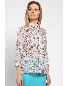 Полупрозрачная блузка Emka Fashion b 2118/demure