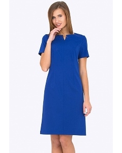 Синее платье Emka Fashion PL-591/suriya (коллекция 2017)