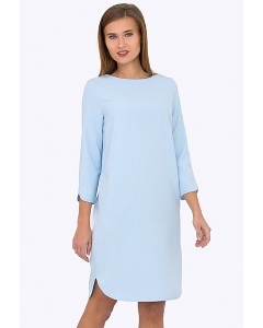 Платье голубого цвета Emka Fashion PL-586/lupine