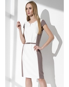 Летнее элегантное двухцветное платье Sunwear IS220-3-51