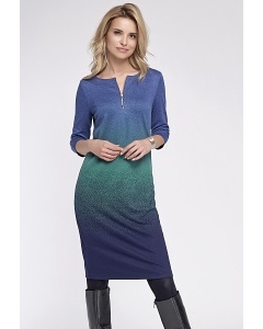 Осеннее платье с молнией на груди Sunwear OS212-4-53