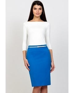 Синяя юбка Emka Fashion 556-penelopa