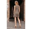 Коктейльное платье с воланом по низу Donna Saggia DSP-330-15