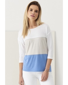 Летняя трёхцветная блузка Sunwear Q35-4-15