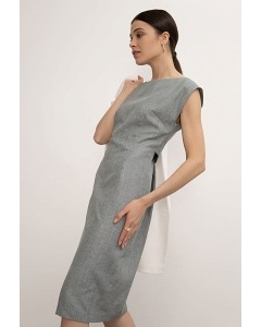 Лаконичное приталенное платье Emka PL1016/nutel