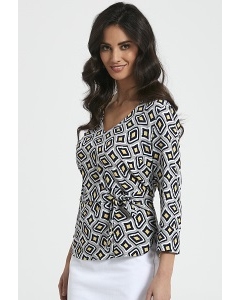 Женская блузка с завязкой на талии Ennywear 250054