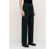 Трикотажные брюки зелёного цвета Emka D239/nelly
