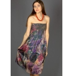 Цветная юбка-сарафан Emka Fashion