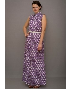 Длинное платье из хлопка | П189-2003