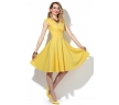 летнее платье жёлтого цвета