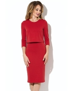 Платье с эффектом юбки и топа Donna Saggia DSP-75-29t