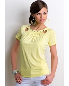 Стильная желтая блузка Sunwear L30-3-27