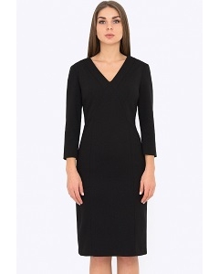 Чёрное платье Emka Fashion PL-575/mateya