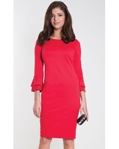Красное элегантное платье Zaps Sunrisa