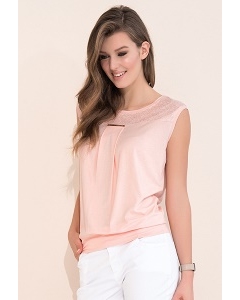 Блузка летняя персикового цвета Zaps Janay