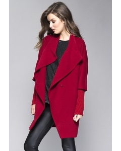 Женское пальто красного цвета Zaps Abbie