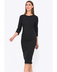 Платье-футляр чёрного цвета PL-674/meggy