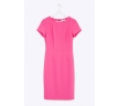 Розовое платье с коротким рукавом Emka PL905/mika