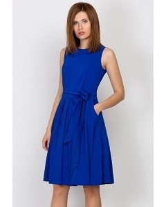 Синее платье Emka Fashion PL-457/alpa