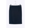 Темно-синяя прямая юбка Emka S671-60/nonna