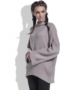 Модный свитер oversize Fobya F423