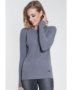 Женский свитер серого цвета Zaps Atena