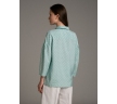 Легкая блуза в горошек Emka B2562/open