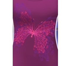 Женская клубная футболка Magic Butterfly